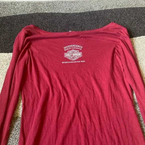 Harley-Davidson® Women's Harley girl 2X Long Sleeve Shirt NWT - Picture 8 of 9